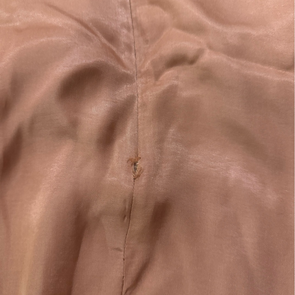 Farm Rio Caramel Cutout Front-Tie Satin Midi Dress - Picture 5 of 5